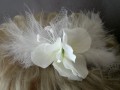 Svatební hřebínek s květy hortenzie