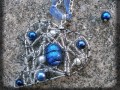 Blue Heart - náhrdelník