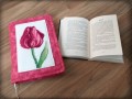 Obal na knihu - tulipán