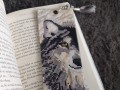 Záložka do knihy - vlk