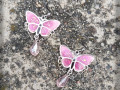 Mariposa rosa