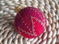 Baňky háčkované z korálků no.6