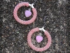 Sníh a jeřabiny - přívěsek