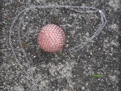 Sníh a jeřabiny - přívěsek