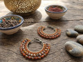 Orientální koření - náušnice