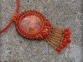 Red orange - náhrdelník