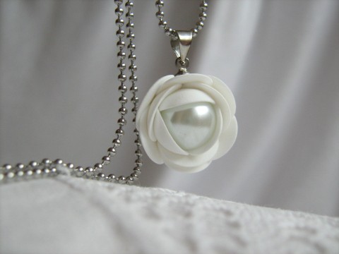 Pearl rose, náhrdelník náhrdelník/kaori/růže 