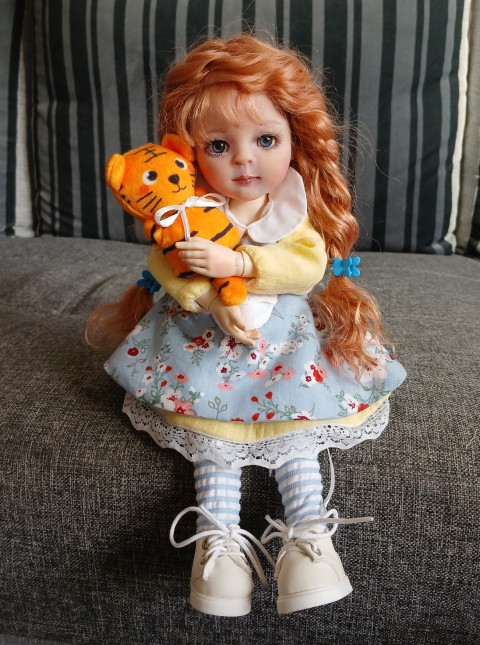 Kájinka dekorace panenka sběratelství paola reina 