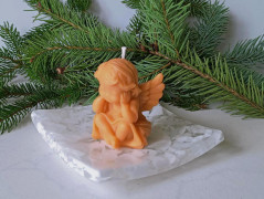 Slon pro štěstí - svíčka