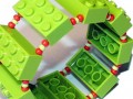 LEGO náramek 4 :: pistáciový