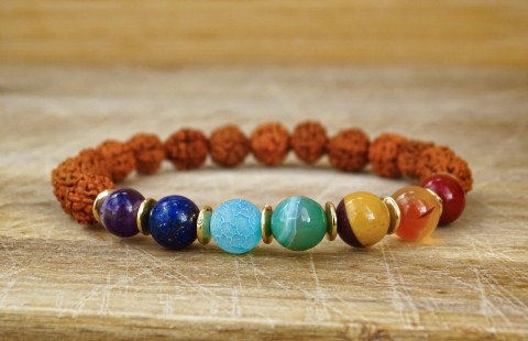 RUDRAKSHA chakra ACHÁT achát ametyst karneol minerály lapis lazuli rudraksha 