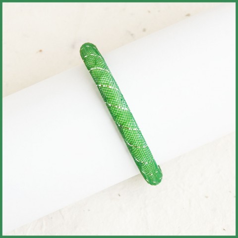 Zelená dutinka náramek dutinka zelená 