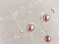 Fialové - perličky