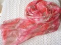 Vášeň - malovaný hedvábný šál