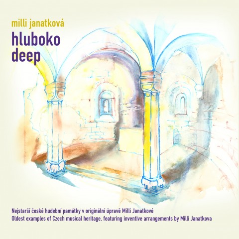 Nové CD Hluboko - Milli Janatková hudba zpěv rytmus bicí bubny mil 