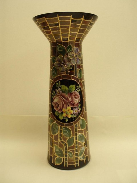 malovaná váza 