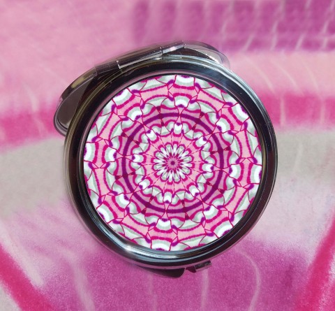 Zrcátko - Mandala Zranitelnosti kabelka doplněk pryskyřice mandala zrcátko 