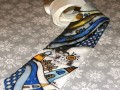 Malovaná kravata městečková