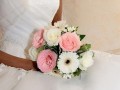 Umělá, svatební kytice ROSEMARIA