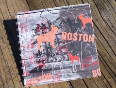 Sada 6 pohlednic s Bostonkem