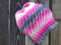 Růžová lékorka - pletená čepice