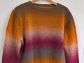 Vřes a šafrán - svetr ze 100% vlny