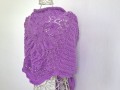 Květ - dlouhý šátek v barvě šeříku