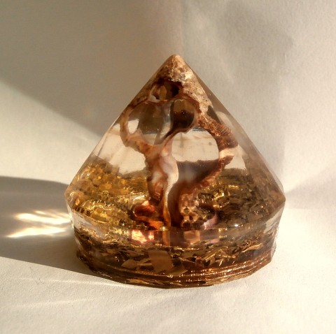 ORGONIT  Diamant *Z darů moře*,3 dekorace křišťál meditace spirála ryolit originál amulet polodrahokamy handmade očista orgonit elektrosmog špony zony geopatogenní amulets lefestyle 