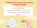 Pozvánka na baby shower