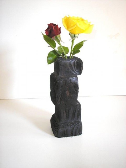 Váza na suchou dekoraci. váza dekorace plastika 