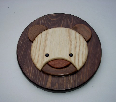 Obrázek medvídka - slevová nabídka dřevo dekorace akce sleva mevídek dřevěné hračky 