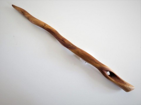 Kouzelná dřevěná hůlka dřevo řezba dárek čáry kouzlo magie čaroděj kouzelník kouzelná hůlka kouzelnická hůl larpová hůlka 