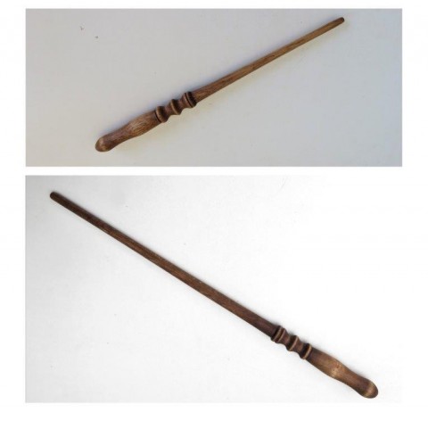 Jemná a kouzelná hůlka dřevo dárek čáry čarodějnice fantasy umění bradavice potter čarování kouzelnická hůlka 