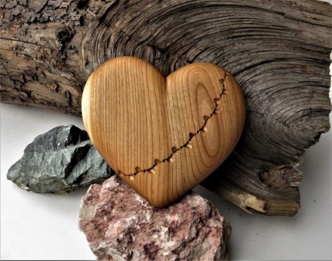 Srdíčko pro maminku 2 dřevo řezba dekorace vánoce narozeniny svátek ornament valentýn dárek z lásky dárek pro ženu dřevěné srdce 