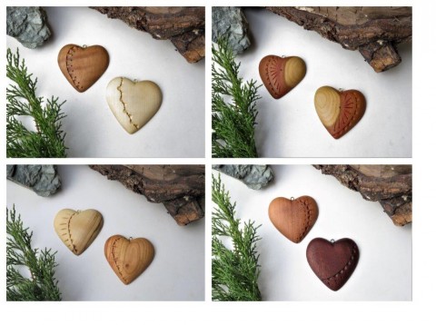 17. Srdíčko pro milou dřevo řezba dekorace vánoce narozeniny svátek ornament valentýn dárek z lásky dárek pro ženu dřevěné srdce 