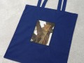 Bavlněná nákupní taška-tmavě modrá