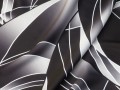 Originální černobílý šátek-Linie2