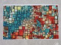 Malý panel s barevným vzorem SLEVA