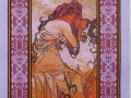 Látkový panel A.Mucha - Léto