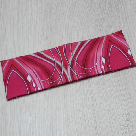 Širší elastická čelenka - růžová růžová čelenka látková čelenka barevná čelenka elastická čelenka viva magenta 