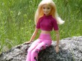 Kalhoty a top pro Barbie