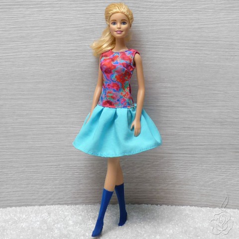 Šatičky pro Barbie šaty pro panenku šatičky pro barbie oblečky pro panenku šaty pro barbie 