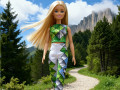 Kalhoty a top pro Barbie