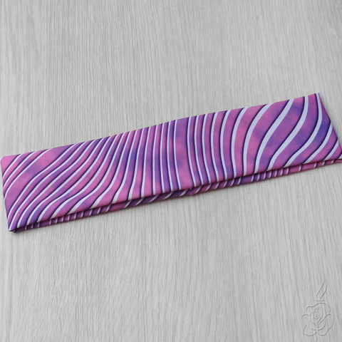 Růžovofialová elastická čelenka pružná čelenka růžová čelenka látková čelenka fialová čelenka čelenka se vzorem elastická čelenka vzorovaná čelenka 