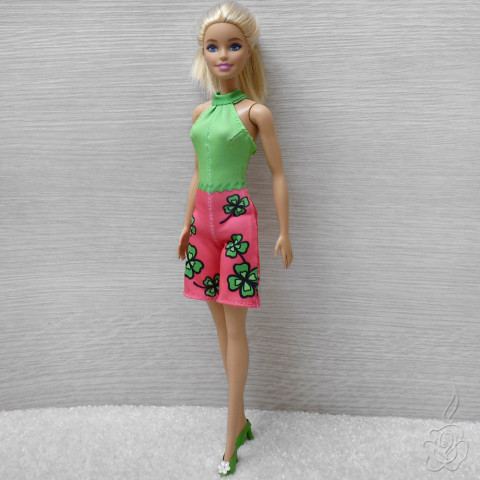 Overal pro Barbie oblečky pro barbie oblečky pro panenku šortky pro barbie overal pro barbie 