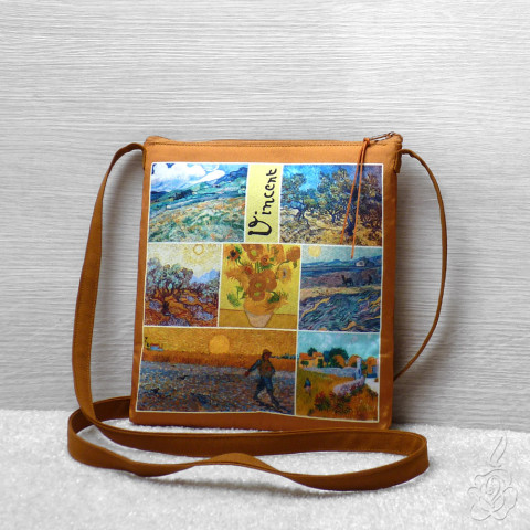 Barevná kabelka - Vincent van Gogh barevná kabelka impresionismus van gogh kabelka s obrázky 