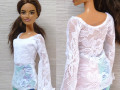 Kalhoty a halena pro Barbie