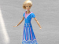 Modrorůžové šatičky pro Barbie