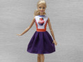 Barevné šatičky pro Barbie