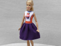 Barevné šatičky pro Barbie